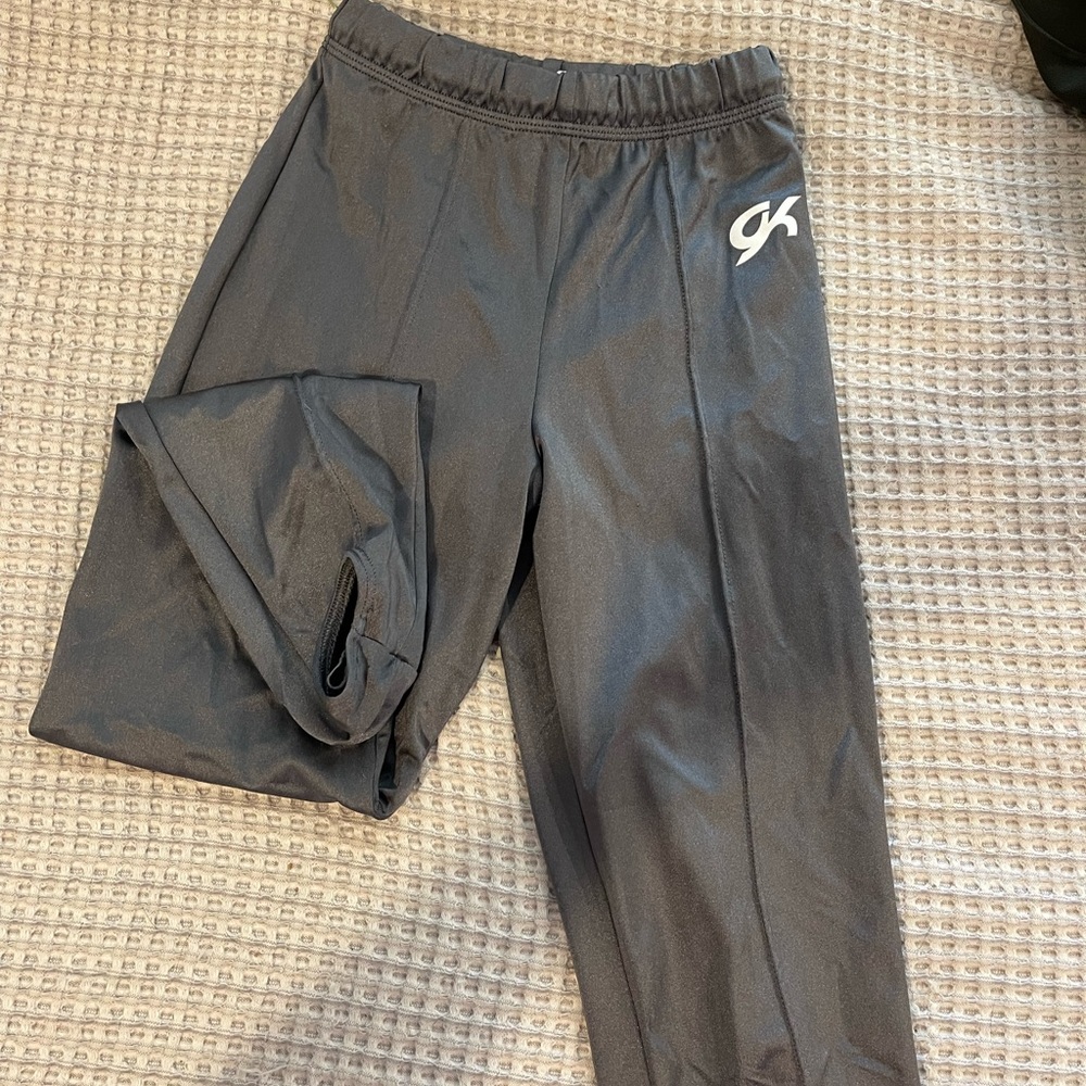 Boys GK gymnastic stirrup pants size M